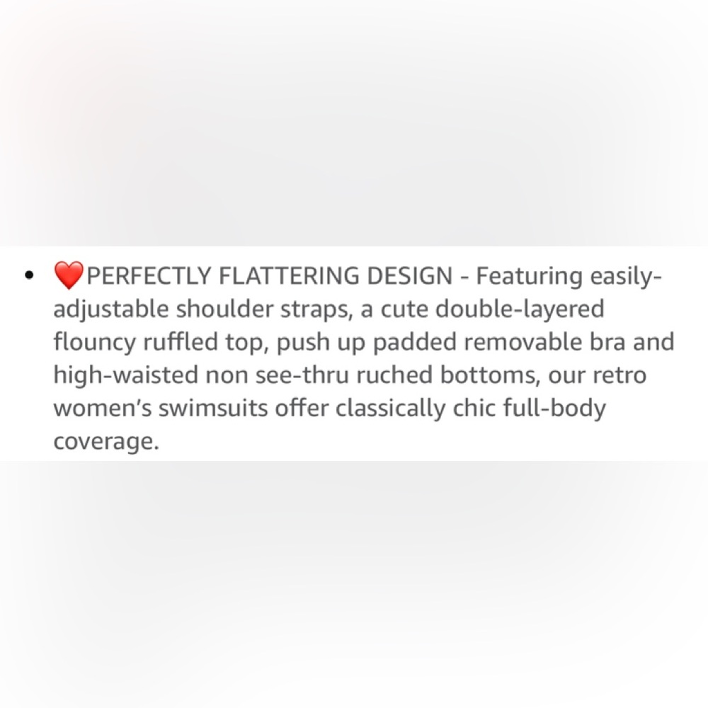 🆕 ADISPUTENT 2-PIECE BATHING SUIT (S) - Picture 8 of 12